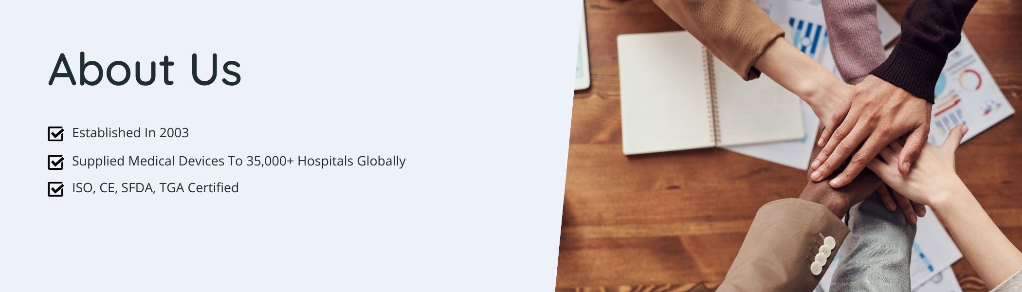 about us | medical device manufacturing company
